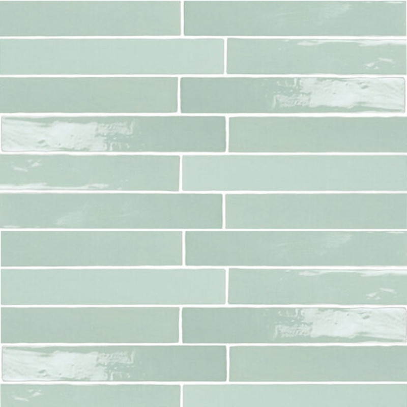 Zellige - Carrelage effet zellige 6,5x39,6cm FADO ACQUA