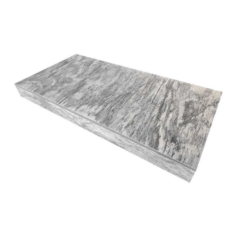 Accueil - MARGELLE BALI GREY 30x60x3cm EFFET METALLIQUE
