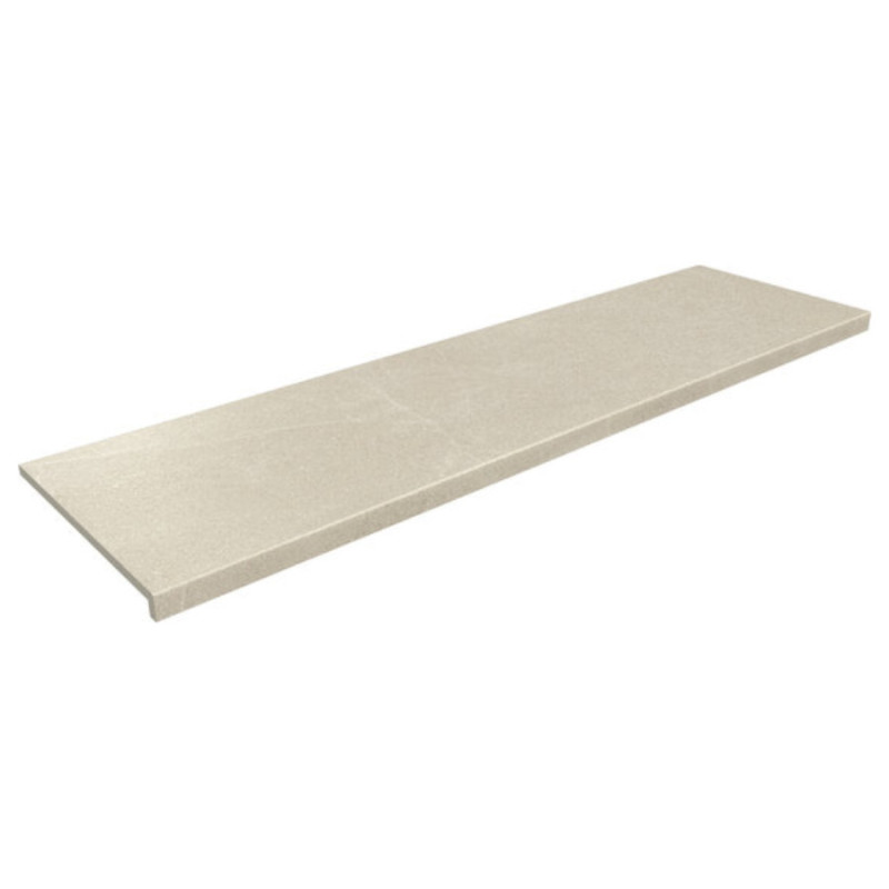 Accueil - MARGELLE BURLINGTON IVORY 33x120x3.2 cm Effet pierre antidérapante R11
