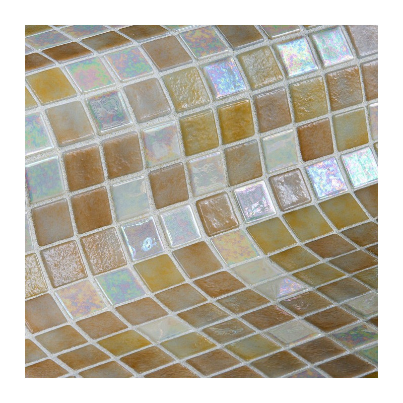 Mosaïque nacré - Emaux de Verre ezarri Sahara