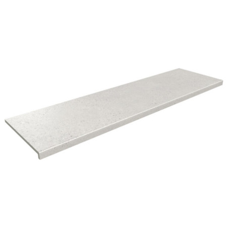 Accueil - MARGELLE ILLINOIS WHITE 33x120x3.2 cm Effet beton antidérapante R11