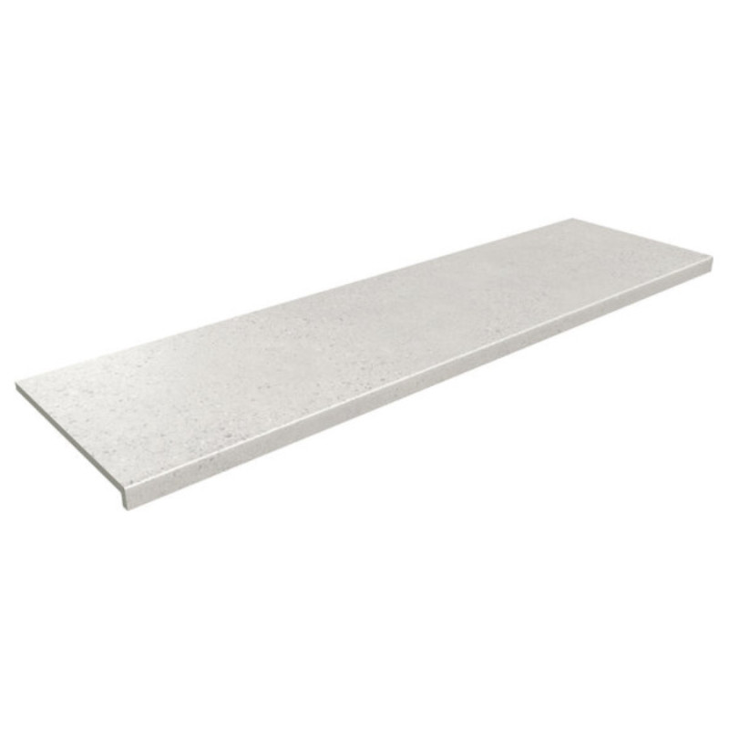 Accueil - MARGELLE ILLINOIS WHITE 33x120x3.2 cm Effet beton antidérapante R11