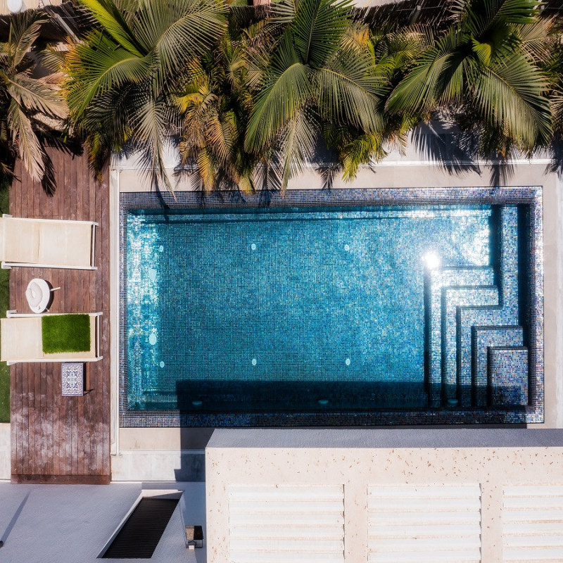 Émaux de verre 2,5 x 2,5 cm - Emaux de Verre REVIGLASS NACRE AB-14