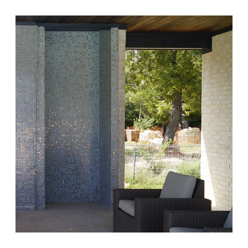 Mosaïque nacré - Emaux de Verre ezarri Stone