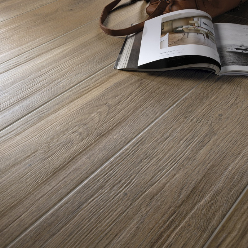 Echantillon - Echantillon Carrelage 20 x 90 cm imitation bois CHERRY antidérapant R11