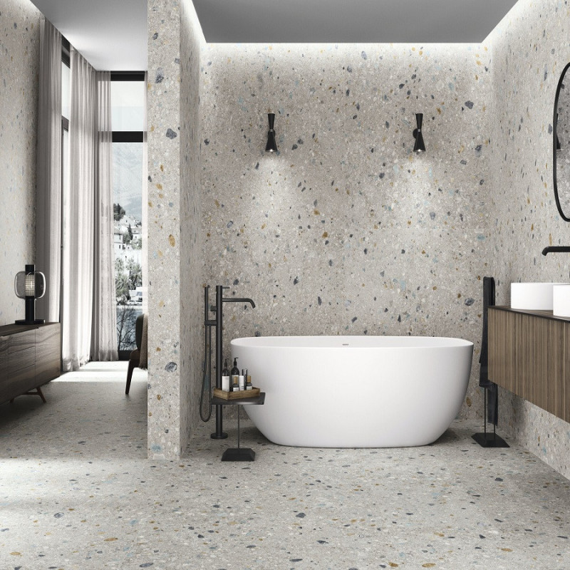 Accueil - Carrelage CEPPO FANTASY 60x120 cm rectifié IMITATION TERRAZZO