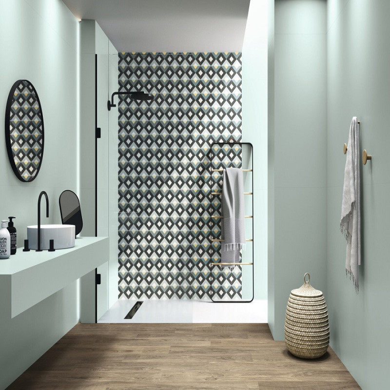 Accueil - Carrelage JASMINE NIGHT 15x15cm imitation ciment