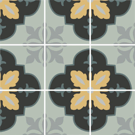 Echantillon - Echantillon imitation ciment 15x15cm VIOLET NIGHT