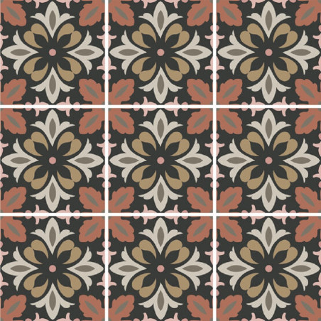 Echantillon - Echantillon imitation ciment 15x15cm DAISY DAY