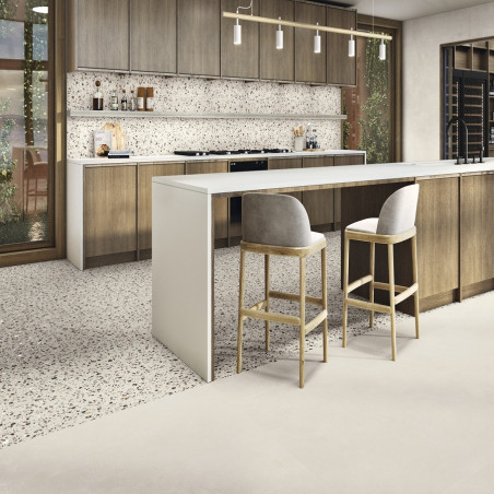 Terrazzo - carrelage coccio mix 60x60 cm effet terrazzo rectifié