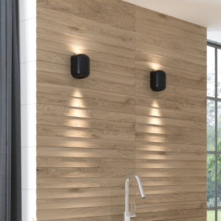 Inspiration Bois - carrelage step nogal 30x90 cm effet bois relief 3d