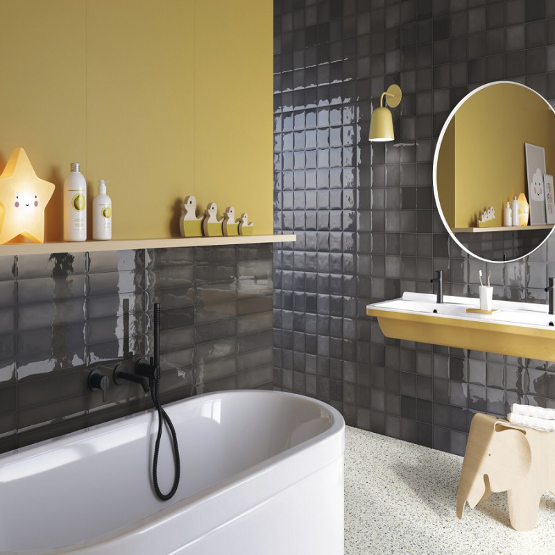 Terrazzo - carrelage epoca white 60x60 cm effet terrazzo rectifié