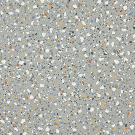 Echantillon - echantillon carrelage epoca grey 60x60 cm effet terrazzo rectifié