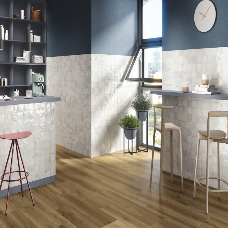 Imitation parquet - carrelage koen miele 20x120 cm effet bois mat rectifié