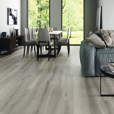 Imitation parquet - carrelage koen cenere 20x120 cm effet bois mat rectifié