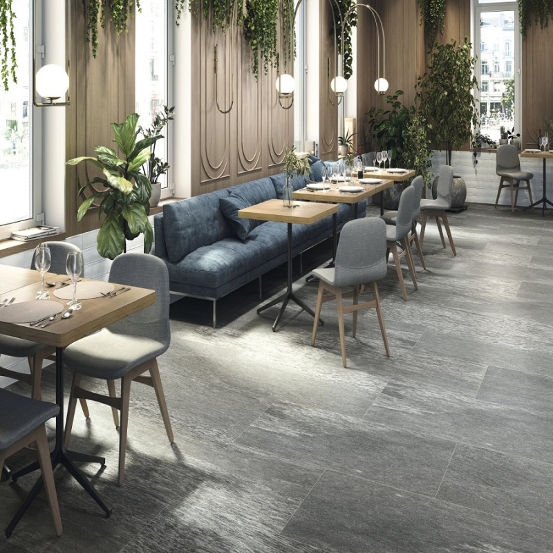 Carrelage travertin - Effet pierre - carrelage valmalenco 60x120 cm effet pierre rectifié