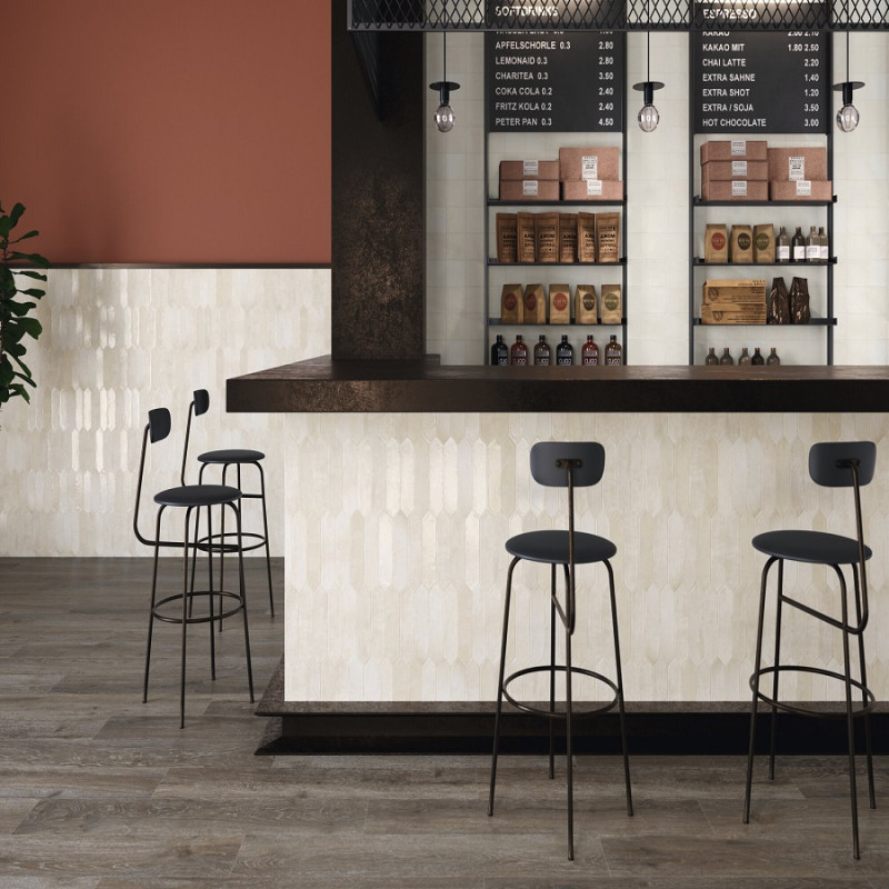 Imitation parquet - carrelage nut 22x120 cm effet bois vieilli