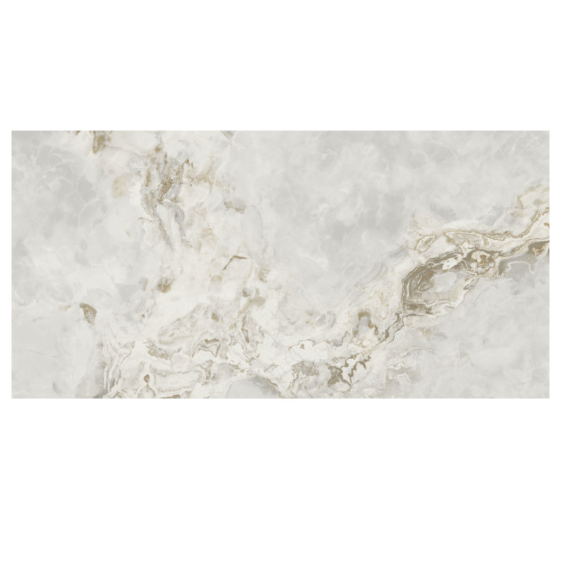 Effet marbre - carrelage cashmere white 60x120 cm effet marbre poli