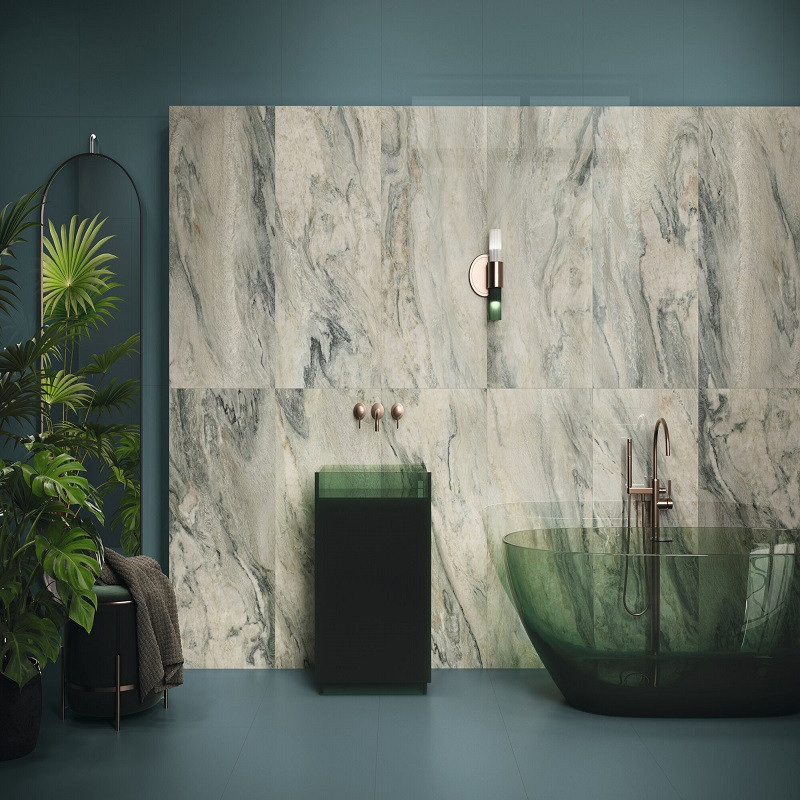 Effet marbre - carrelage gaya quartzite 60x120 cm effet marbre poli