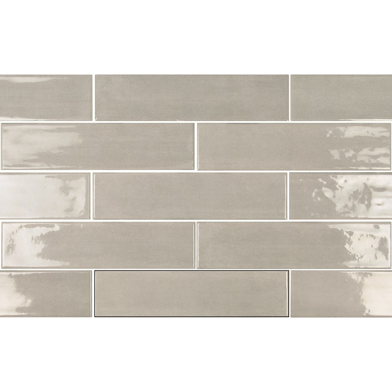 Zellige - carrelage effet zellige 7.5x30 cm mud grey