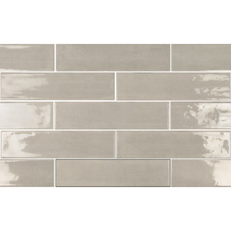 Echantillon - echantillon carrelage effet zellige 7.5x30 cm mud grey