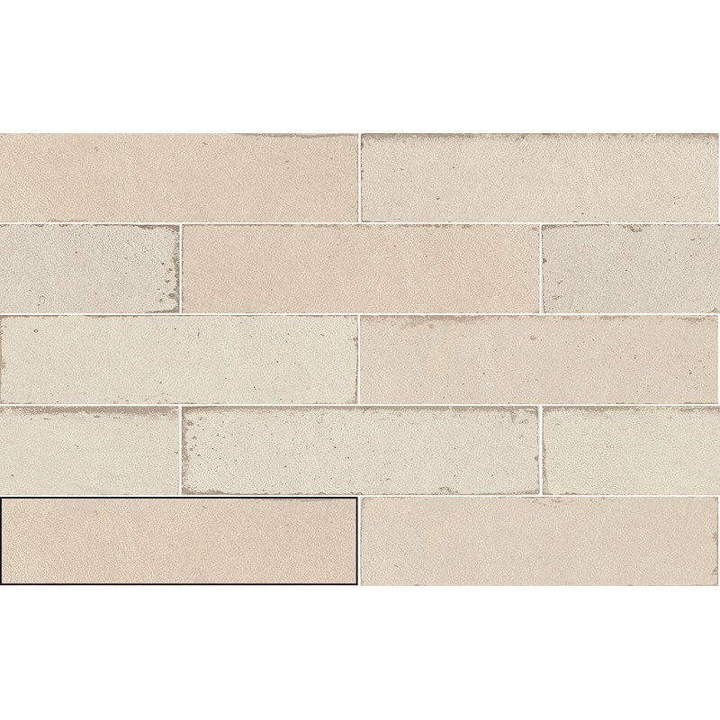 Echantillon - echantillon carrelage effet zellige 7x28 cm murus nix