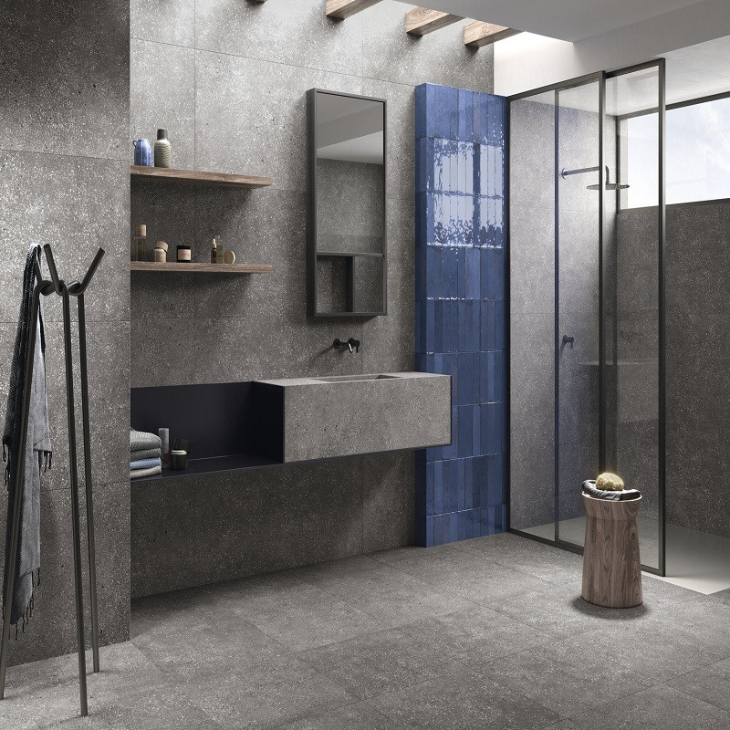 Zellige - carrelage effet zellige 7x28 cm murus oceanum