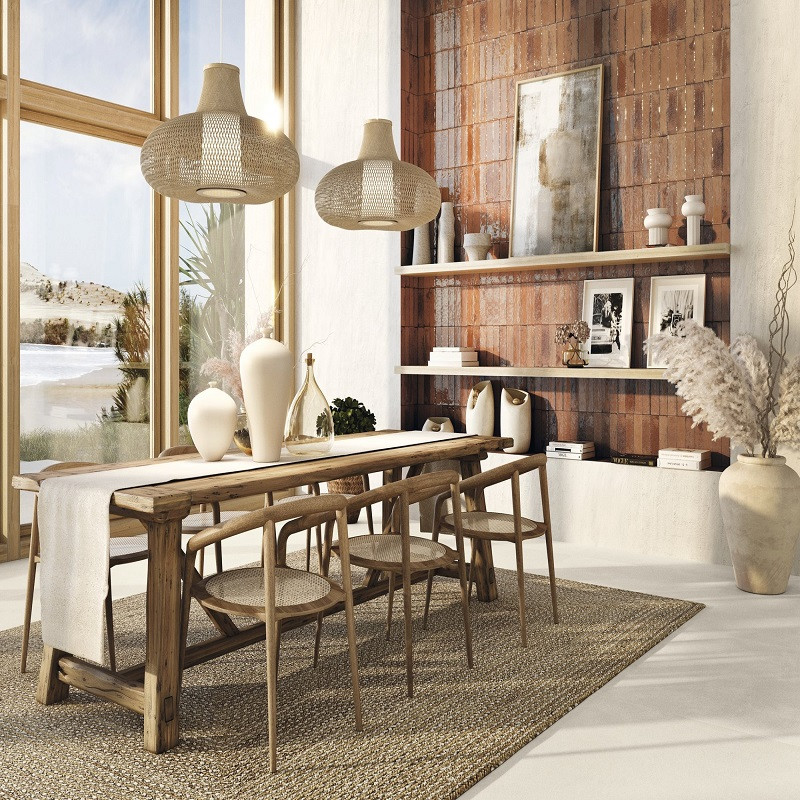 Zellige - carrelage effet zellige 7x28 cm murus terra