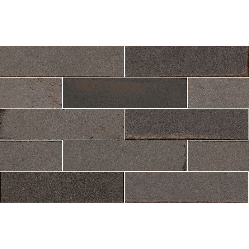 Echantillon - echantillon carrelage effet zellige 7x28 cm murus nocta