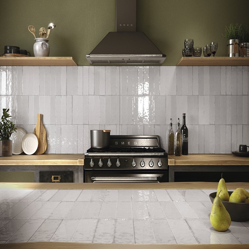 Zellige - carrelage effet zellige 7x28 cm murus griseo