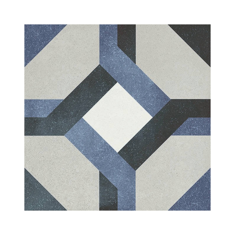 Echantillon - echantillon carrelage laure 15x15 cm effet carreaux ciment