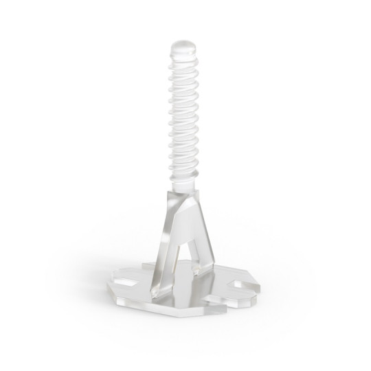 100 Croisillons Autonivelants Diamwood 1 Mm - Pour Carrelage 2-15 Mm