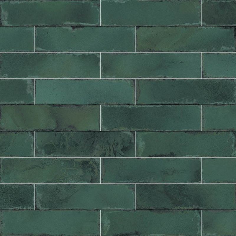 Echantillon - echantillon carrelage effet zellige 8x31,5 cm luca jade