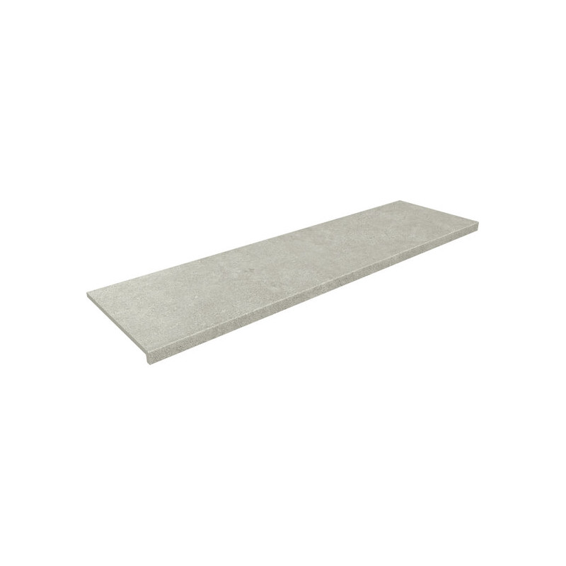 Margelles - MARGELLE WABI TAUPE 33x120x3.2 cm Effet beton antidérapante R11