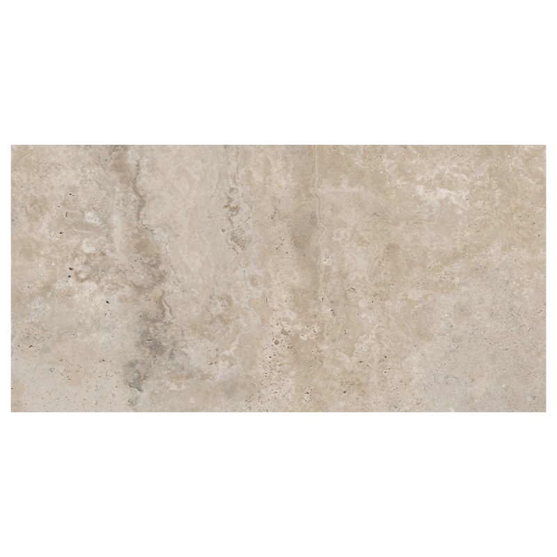 Effet pierre - Carrelage izmir 60x120 cm effet travertin antidérapant r11