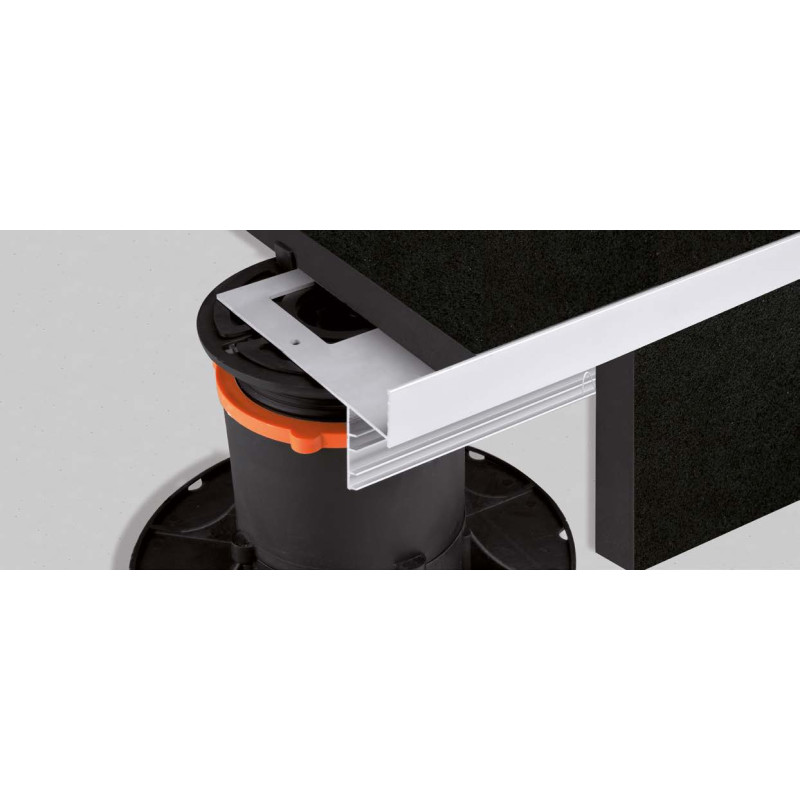 Plot terrasse - profil de finition terrasse / longueur 2.70 M