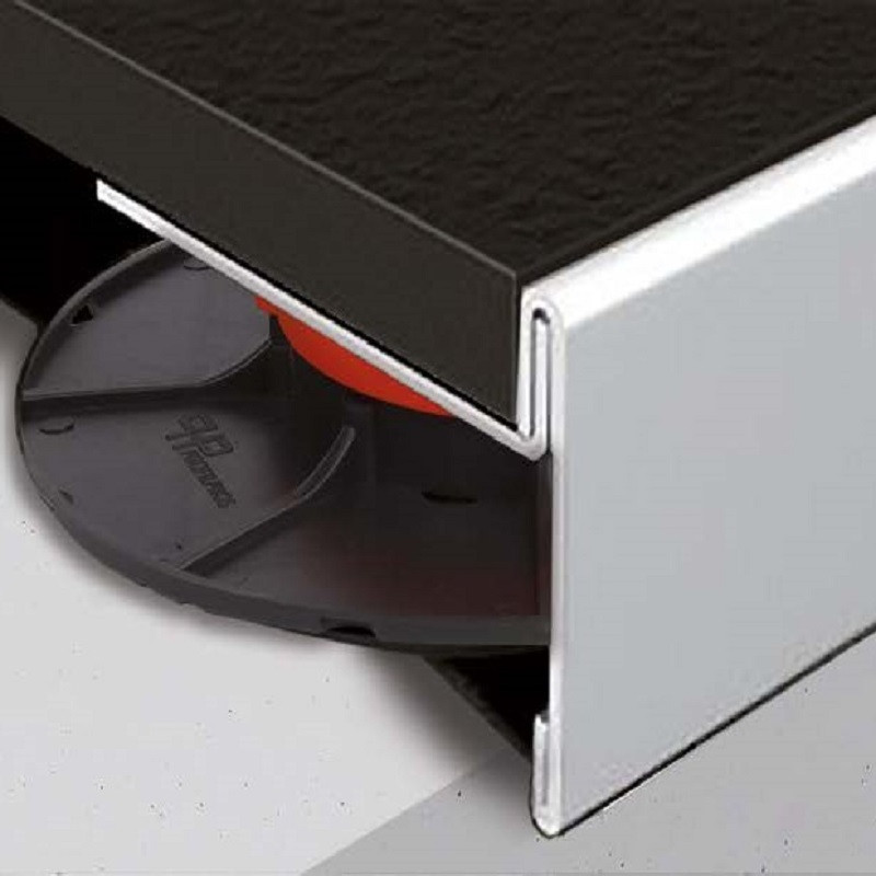 Plot terrasse - profil de finition amovible / longueur 2.70 M