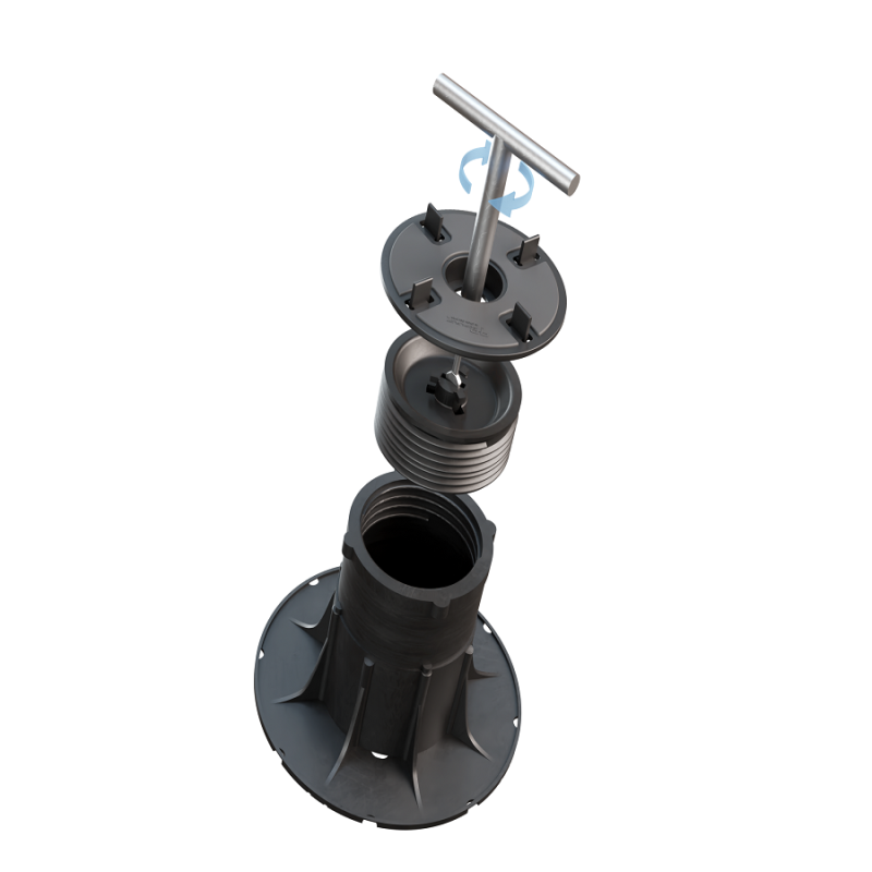 Plot terrasse - plot pour dalle terrasse réglable 150/270 mm