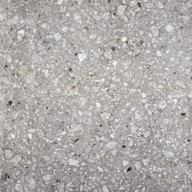 Echantillon - echantillon Dalle sur plots MOON GREY 60x60x2 cm effet terrazzo antidérapant R11