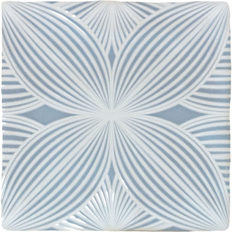 Carrelage 3D relief - Carrelage MELODY VIOLETA 13x13 cm effet carreaux ciment