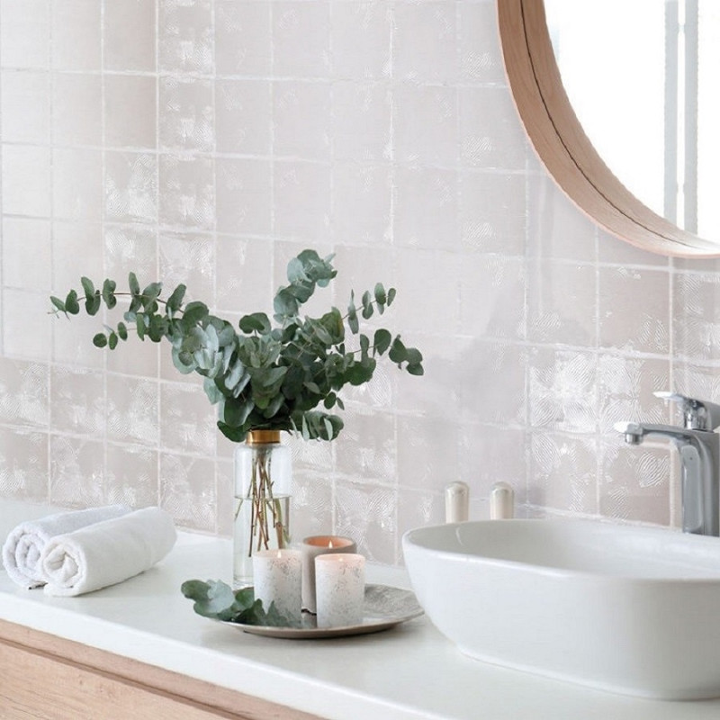 Carrelage 3D relief - Carrelage MELODY LEILANI 13x13 cm effet 3D relief