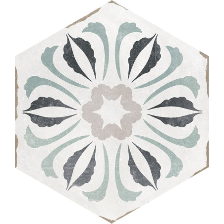 Echantillon - echantillon carrelage BOSA 14x16 cm effet carreaux ciment