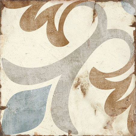 Echantillon - echantillon Carrelage AURORA 20x20 cm effet carreau ciment vieilli