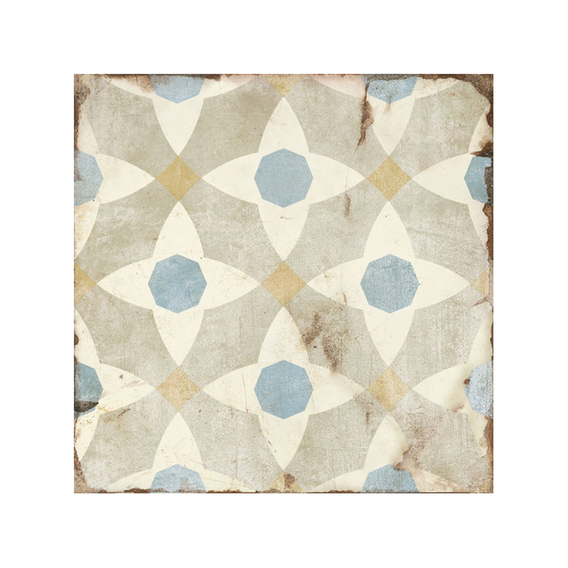 Carreaux ciment - Carrelage OBERLIN 20x20 cm effet carreau ciment vieilli