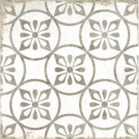 Echantillon - echantillon Carrelage CAPEL TAUPE 20x20 cm effet carreau ciment vieilli