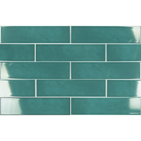 Echantillon - echantillon carrelage reality aqua 7.5x30 cm effet zellige