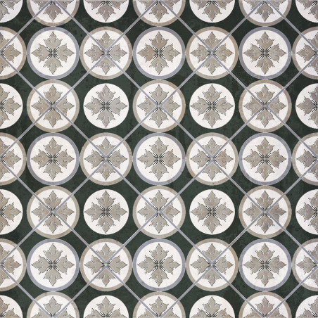 Echantillon - echantillon Carrelage ISOLA 20x20 cm effet carreau ciment déco