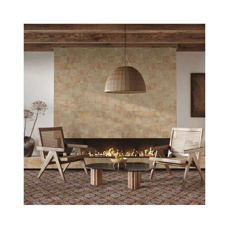 Terre cuite - Carrelage CAMELBACK 11.5x11.5 cm effet terre cuite