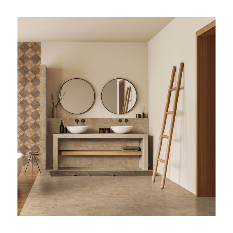 Terre cuite - Carrelage CAMELBACK 11.5x11.5 cm effet terre cuite