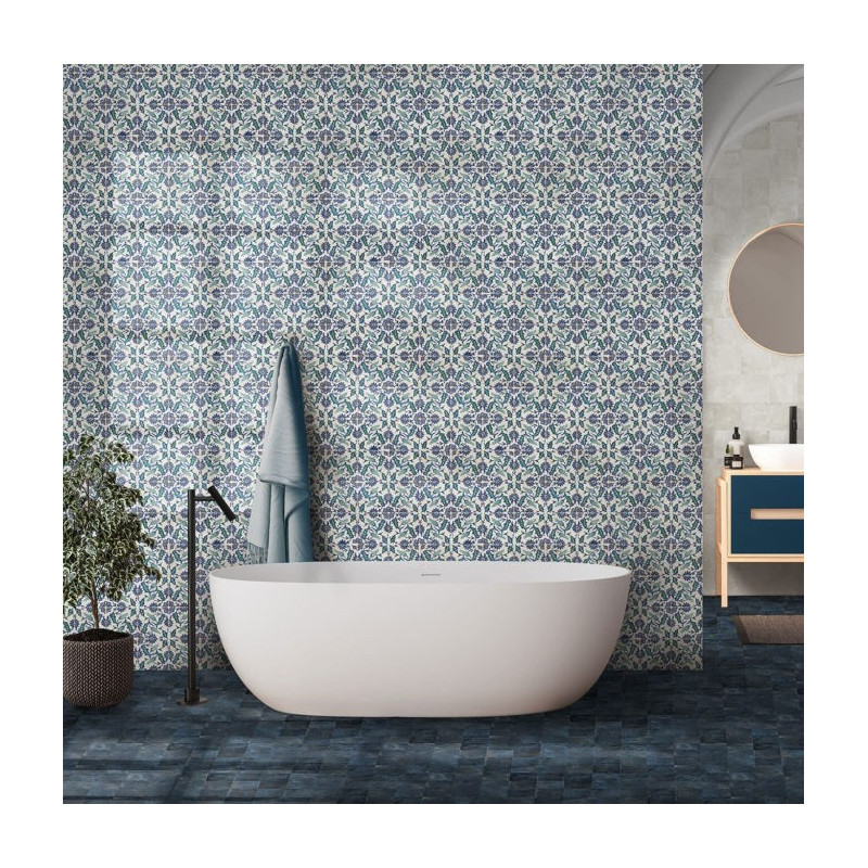 Carreaux ciment - Carrelage VALENTINA 11.5x11.5 cm effet carreaux ciment